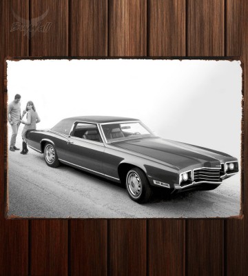 Металлическая табличка Ford Thunderbird 318